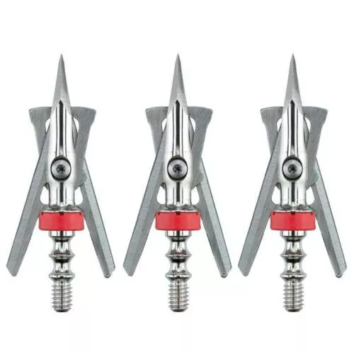 125gr Rage Hypodermic Crossbow Broadhead 125 gr. 3 pk.