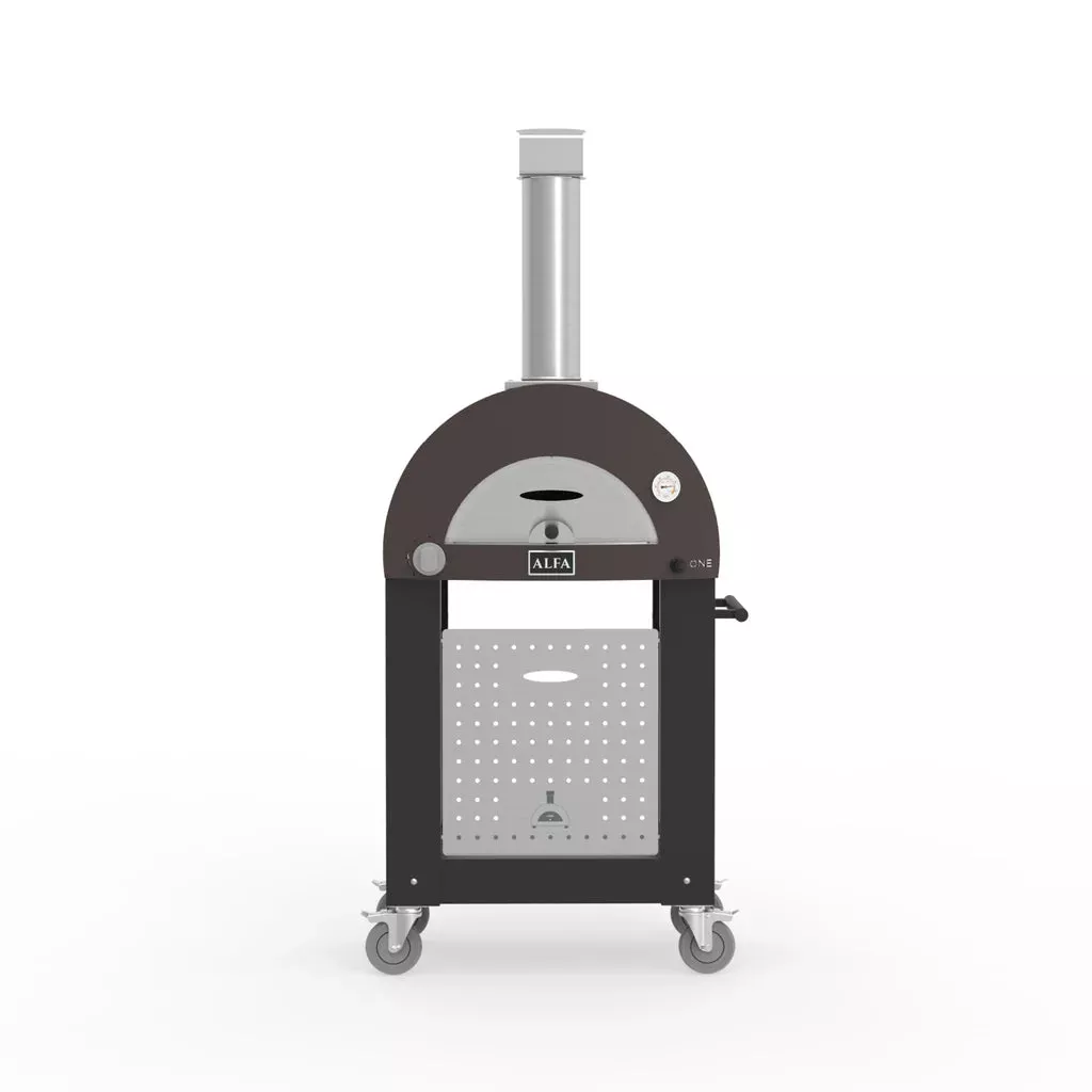 Alfa ONE and Nano Pizza Oven Base – Black
