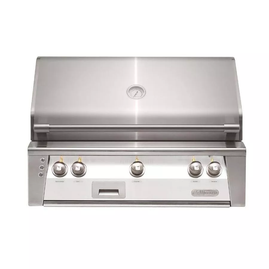 Alfresco ALXE 36-Inch Built-In Propane Grill With Rotisserie in Signal White Matte - ALXE-36-LP-SM9003