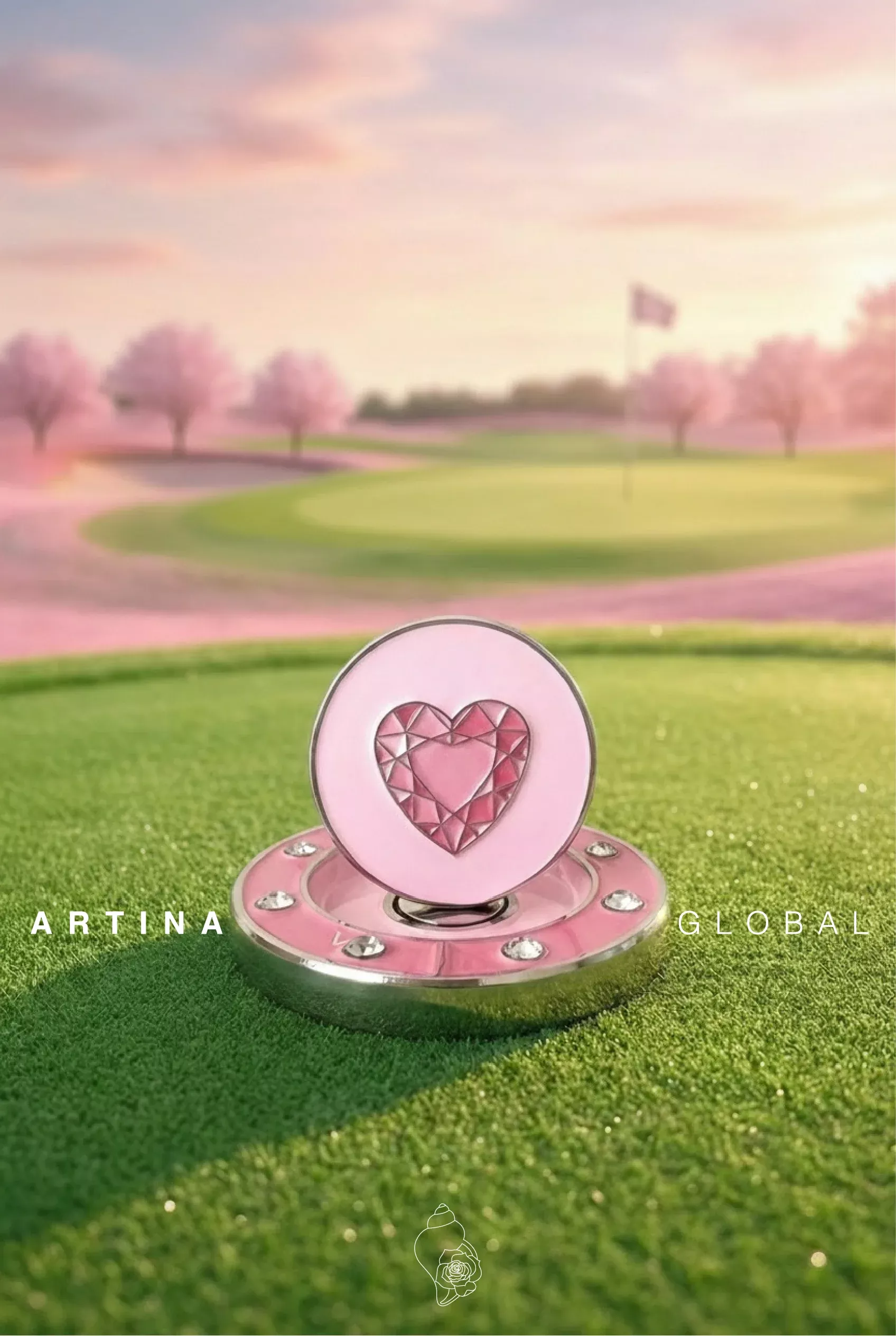 Artina Gem Twin Ball Marker