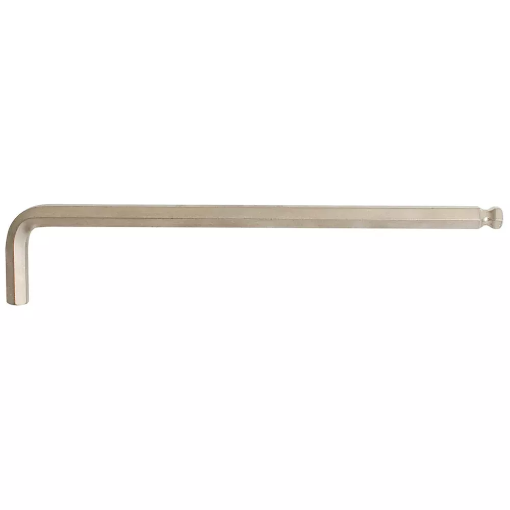 Ball end hexagon wrench, long type