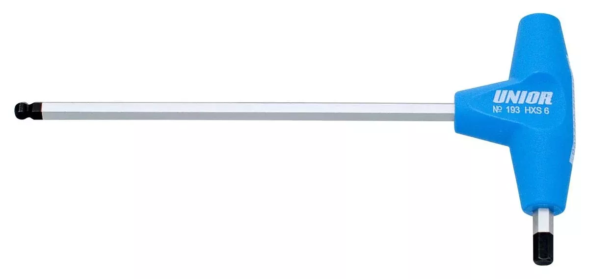 BALL - END HEXAGONAL SCREWDRIVER WITH T - HANDLE 3 - 193HXS-US
