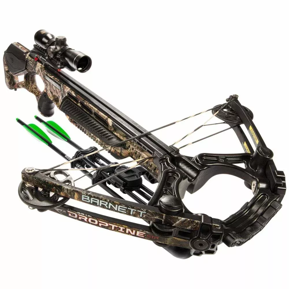 Barnett Crossbows Droptine STR Crossbow Package w/4x32 Scope-TrueTimber Strata