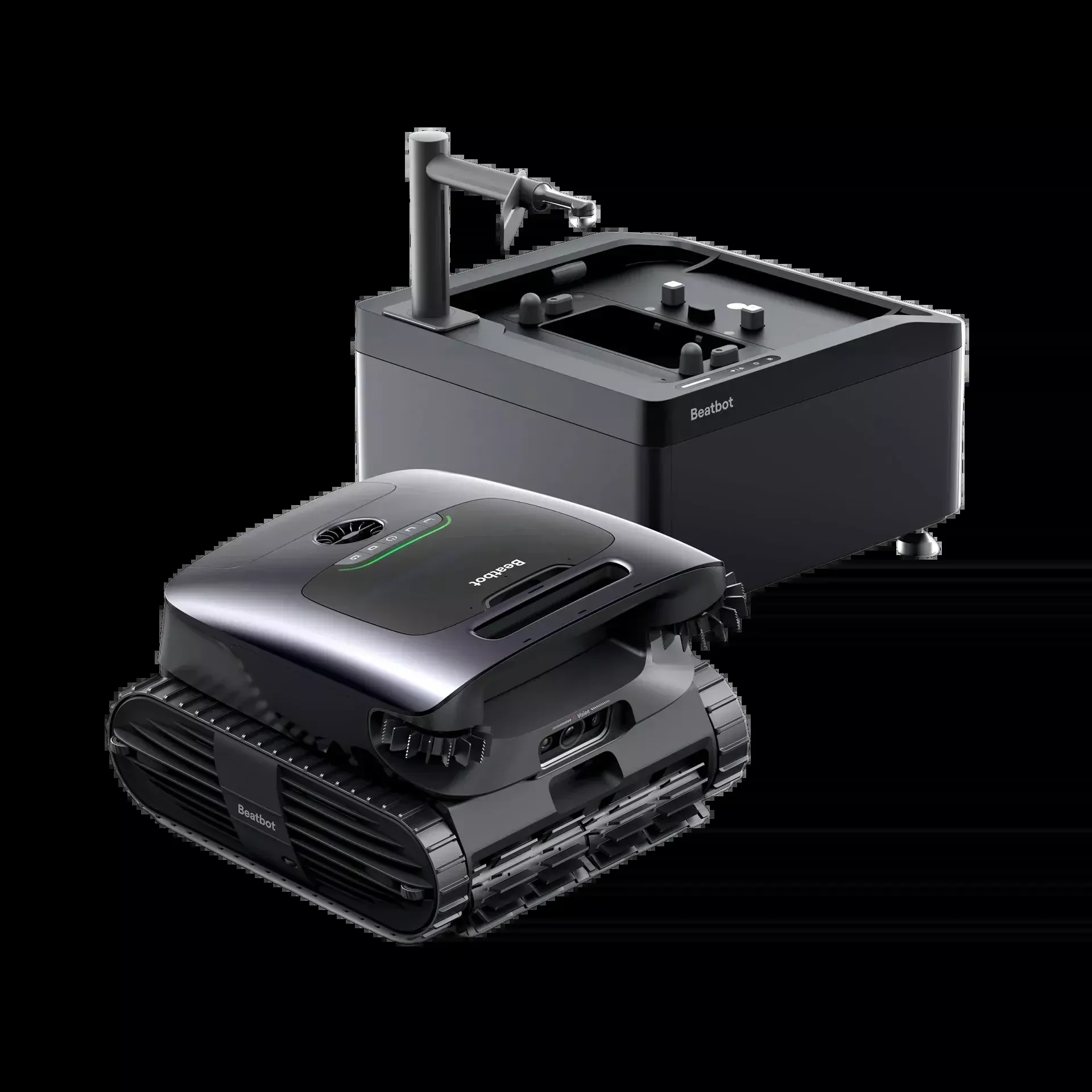 Beatbot AquaSense X Robotic Pool Cleaner | AI-Powered with Automatic Filter-Cleaning Station