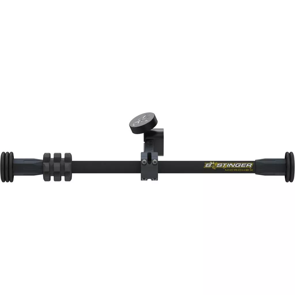 Bee Stinger MicroHex Counter Slide Stabilizer Dovetail Matte Black 12 in.