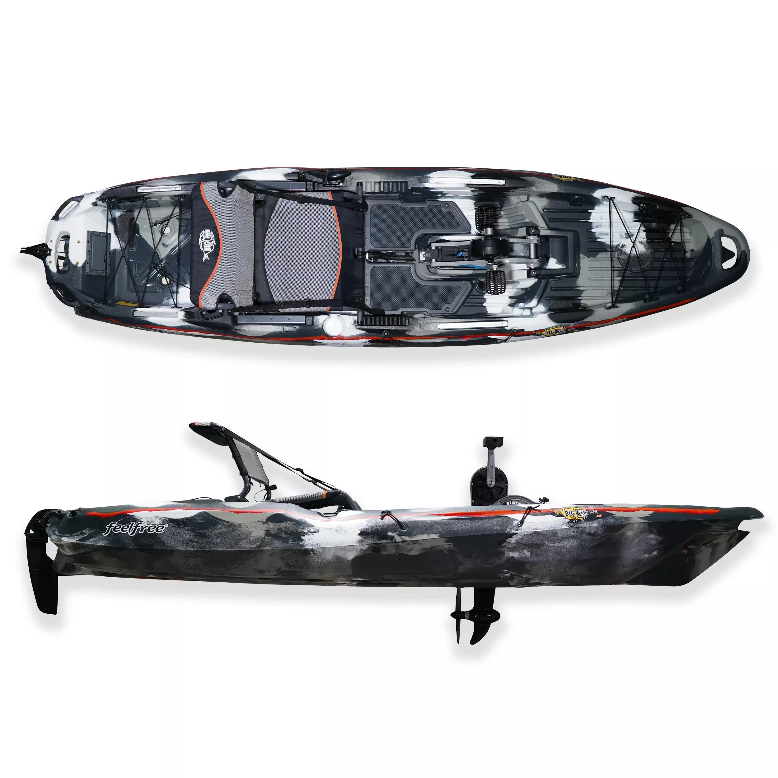 Big Fish 105 V3 Pedal Kayak