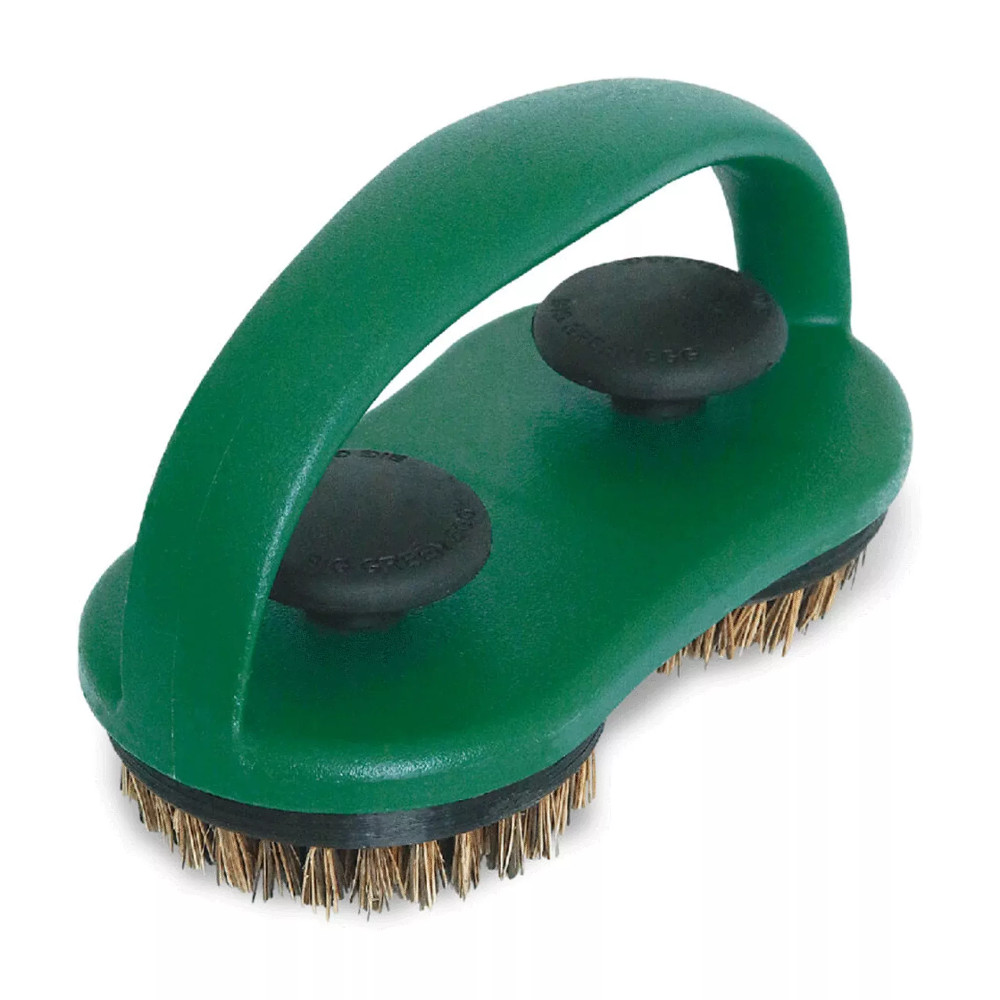 Big Green Egg Dual-Brush Palmyra Grid Scrubber