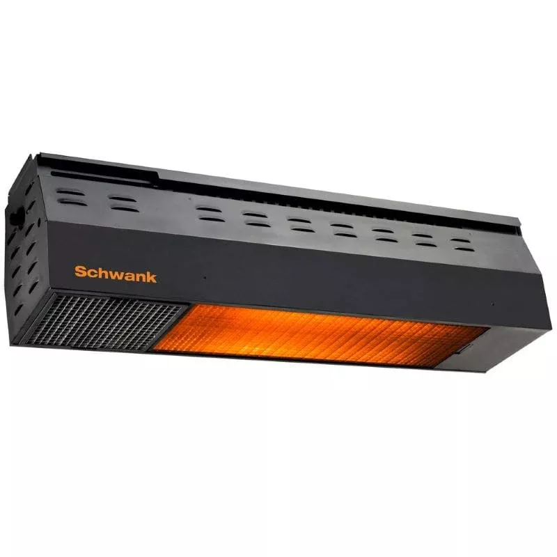 BistroSchwank Two Stage Natural Gas Patio Heater With Electronic Ignition