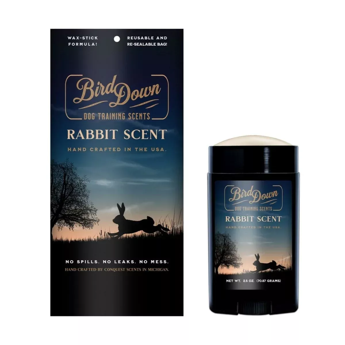 Conquest Scents BirdDown Rabbit Scent Stick - 2.5 oz