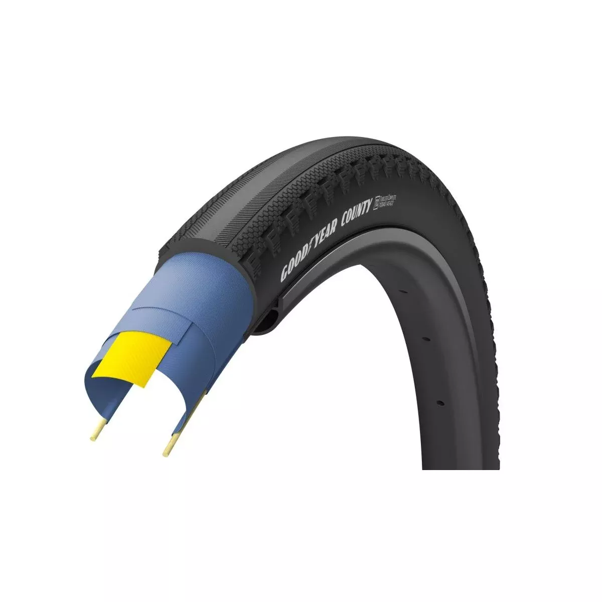 COUNTY ULTIMATE TUBELESS COMPLETE 650X50 BLK
