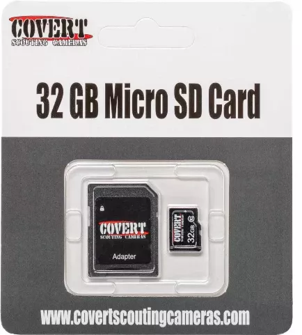 Covert Scouting Cameras 32GB Micro SD Card