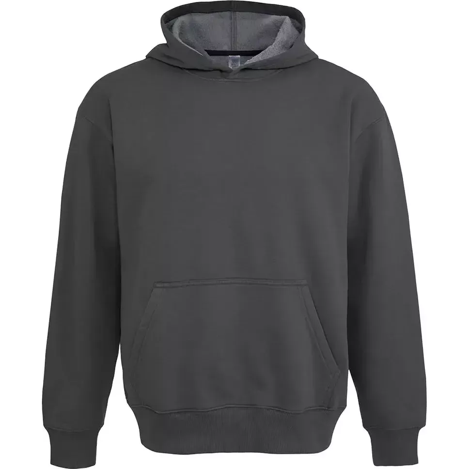 Custom Logo Initial Vintage Wash Hooded Sweatshirt