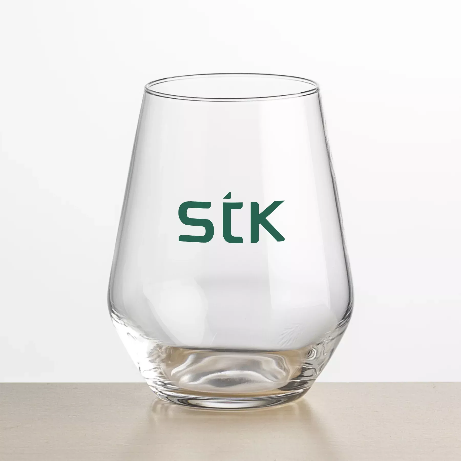 Custom Logo Mandelay Stemless Wine - Imprinted