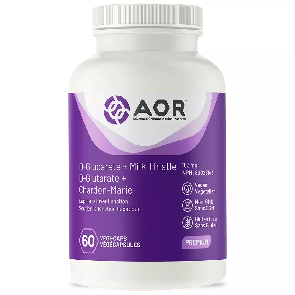 D-Glucarate + Milk Thistle 60caps