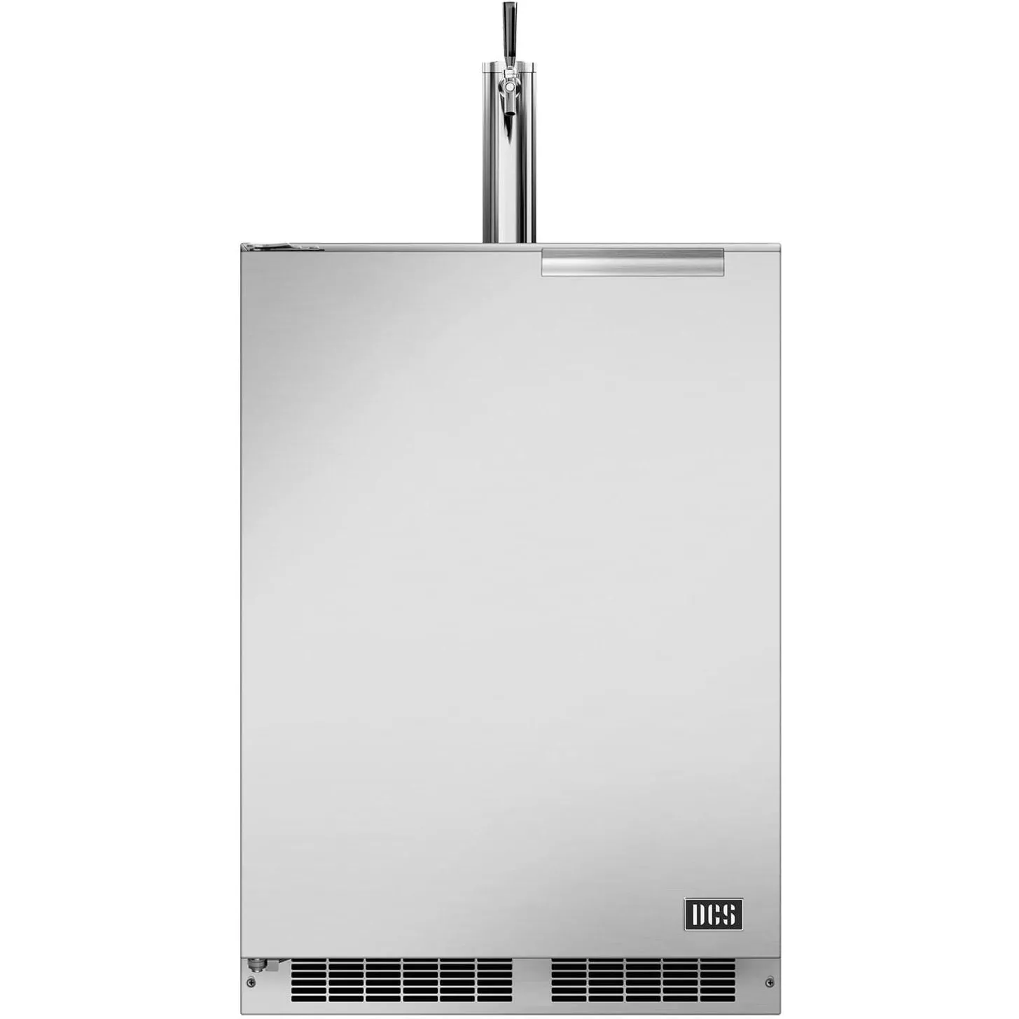DCS 24-Inch 5.7 Cu. Ft. Left Hinge Outdoor Rated Single Tap Beer Dispenser / Kegerator - RF24TL2