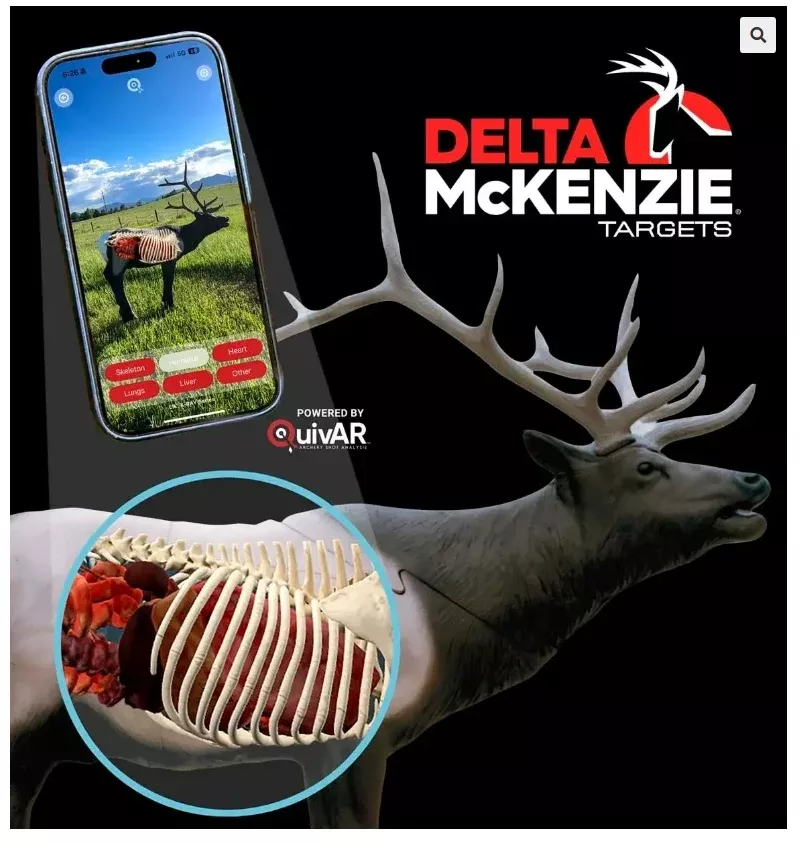 Delta McKenzie Elk QuivAR Enabled 3D Archery Target