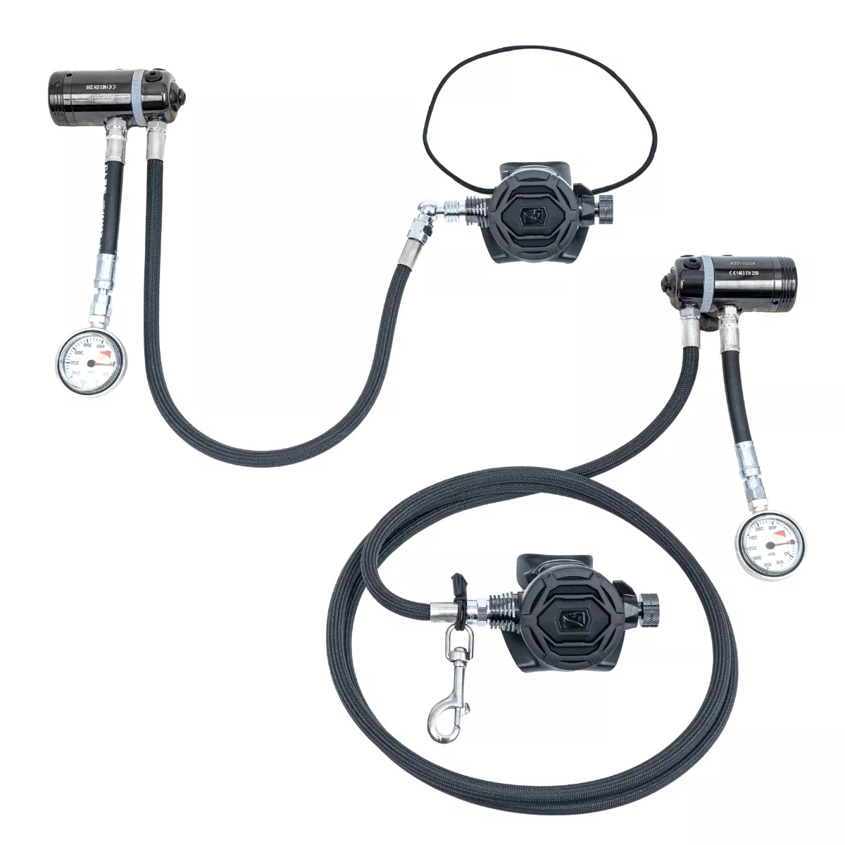 Dive Rite Sidemount Regulator Package