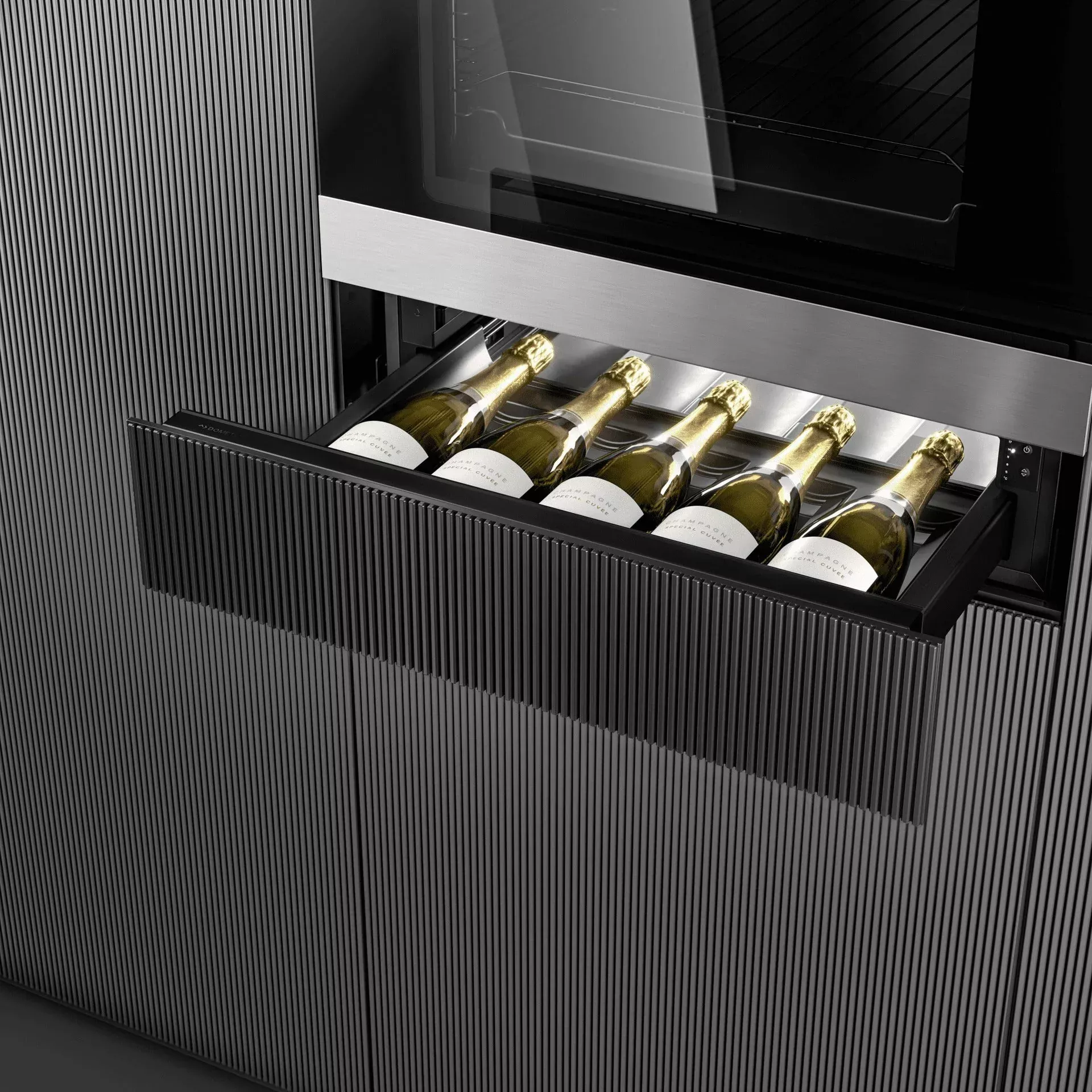 Dometic DrawBar 5S Panel-Ready Wine Cooling Drawer, 5-Bottle