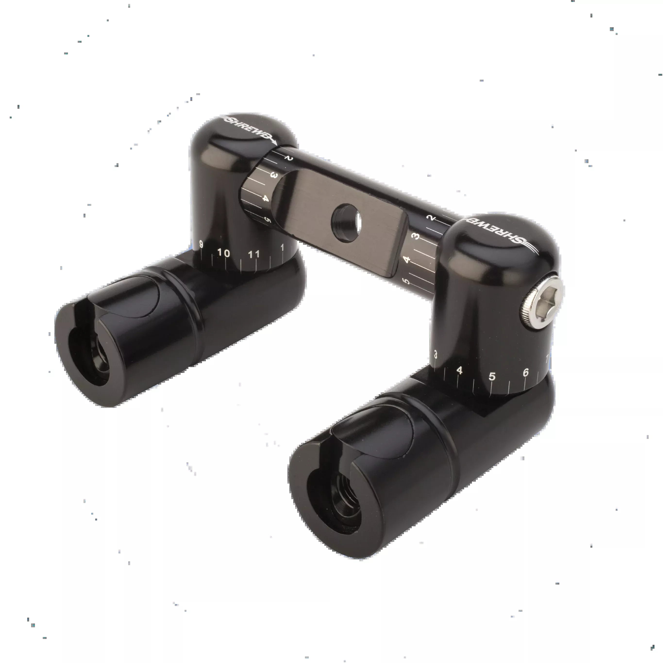 Double V-Bar - Gloss Black