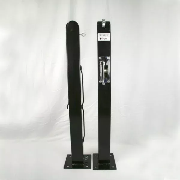 Douglas Premier™ Square Surface Mount Pickleball Posts