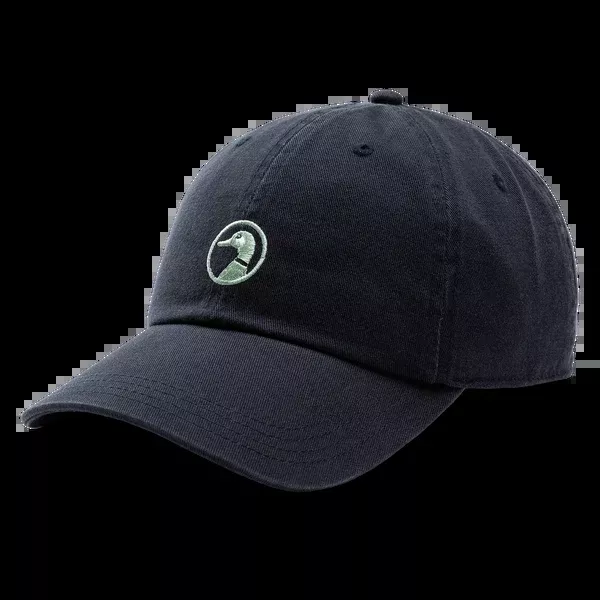Duck Head Embroidered Duck Twill Hat / Navy