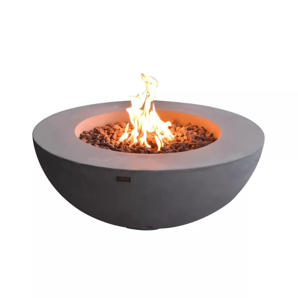 Elementi Lunar Bowl Fire Table OFG101