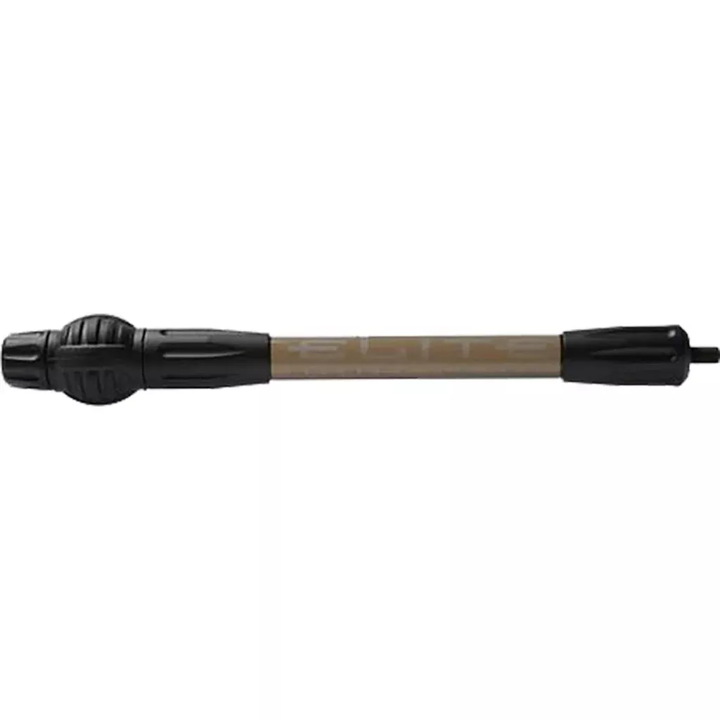 Elite Archery 11" Stabilizer with Solid Acrylic Rod - Black