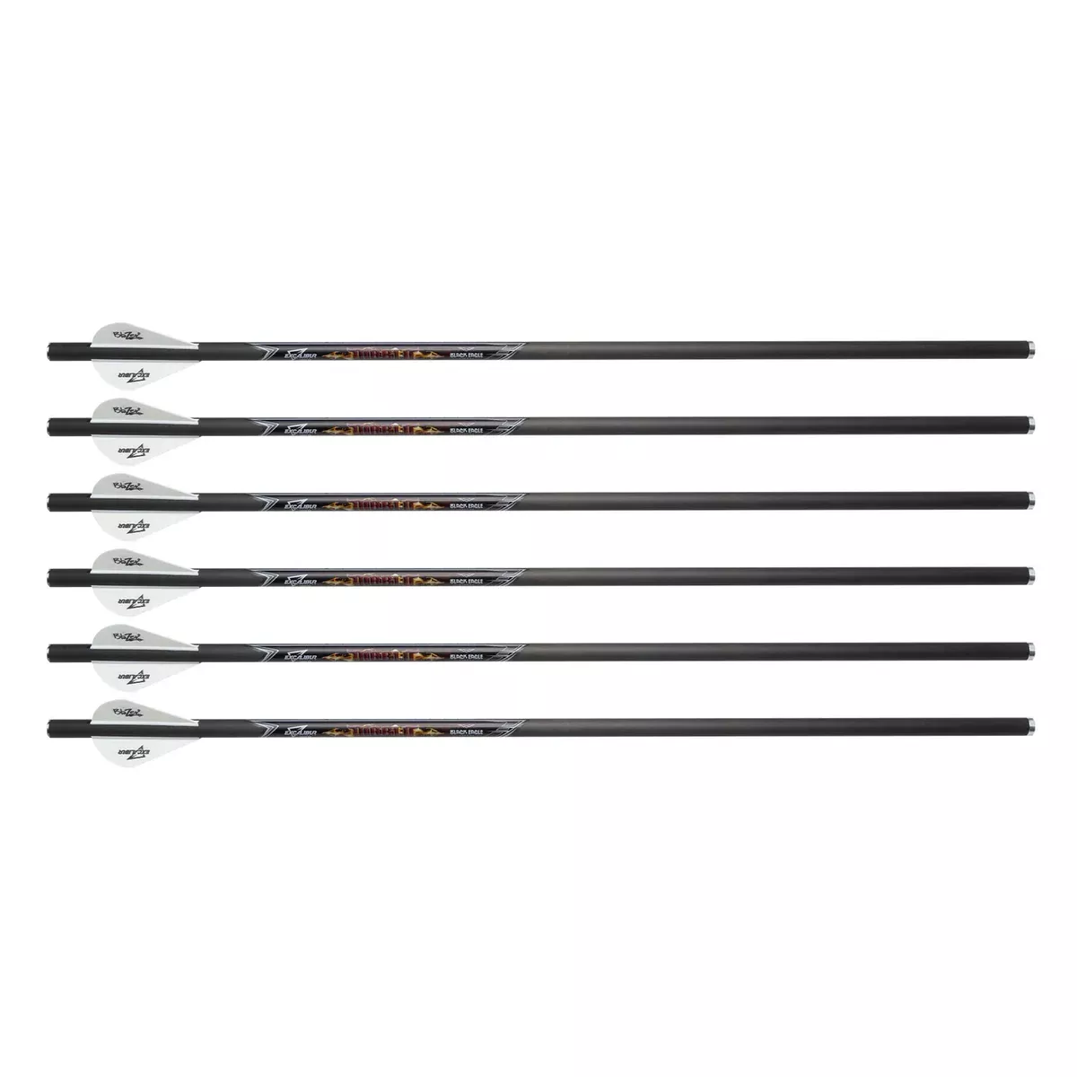 Excalibur Diablo 18" Carbon Arrows - 6/pack