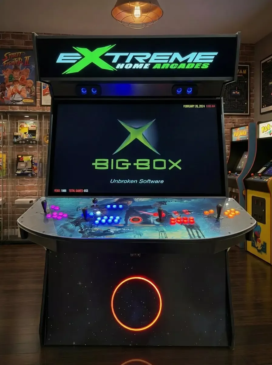 Extreme Home Arcades Pre-Built MegaCade XL 4-Player Arcade Cabinet