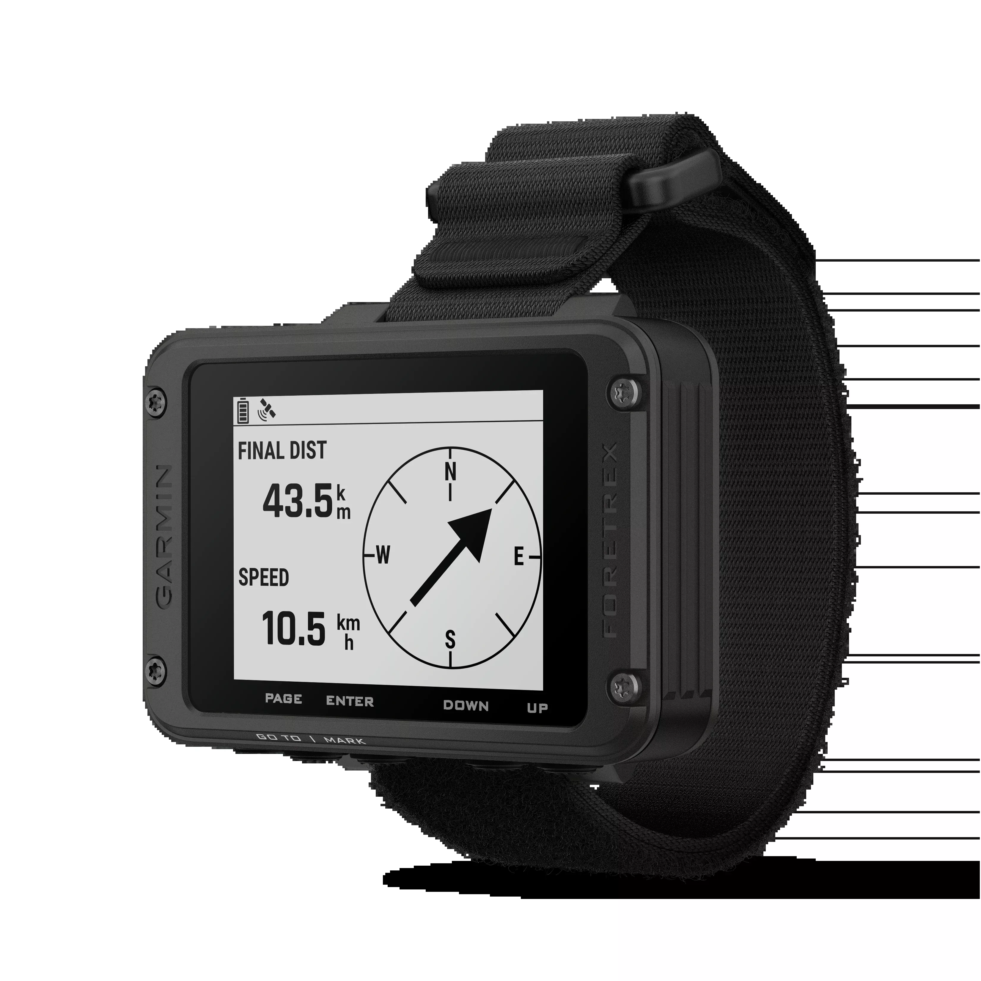Garmin Foretrex 801 Wrist-Mounted GPS Navigator