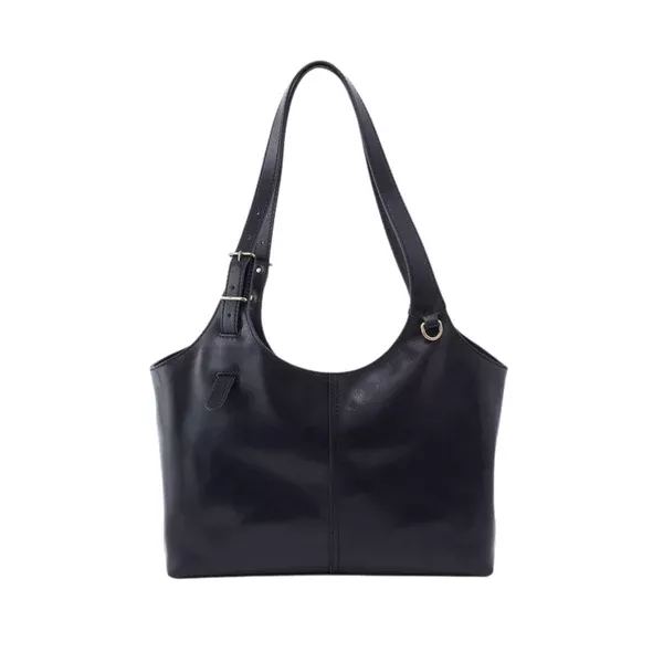 Hobo Atlas Leather Tote / Black