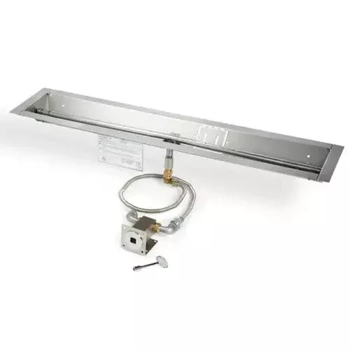 HPC Fire 36" Linear Trough Fire Pit Insert MLFPK36 TRGH-FLEX