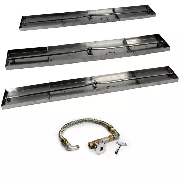 HPC Fire 61 x 8" Linear Interlink Burner Kit FPS/LINEAR61X8