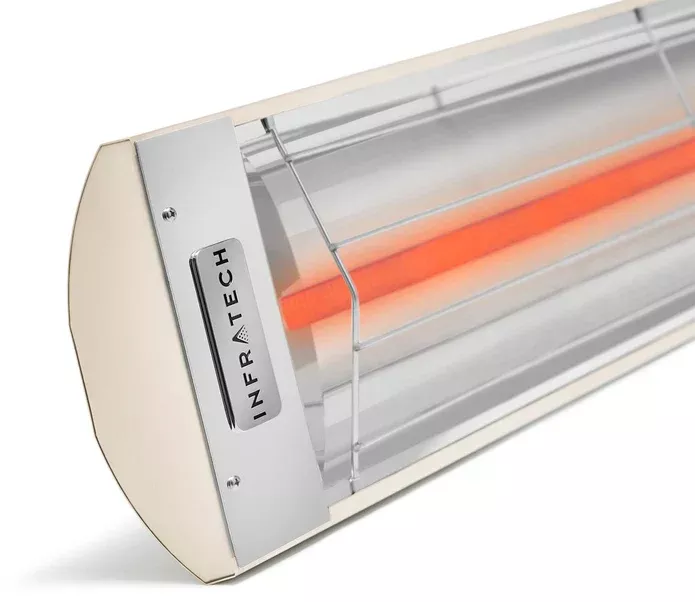 Infratech C-1524 33-Inch 1,500W Single-Element Electric Patio Heater, 240V