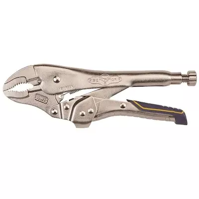 Irwin Tools IRHT82578 - 10" Curved Jaw Locking Pliers with Cutting Feature