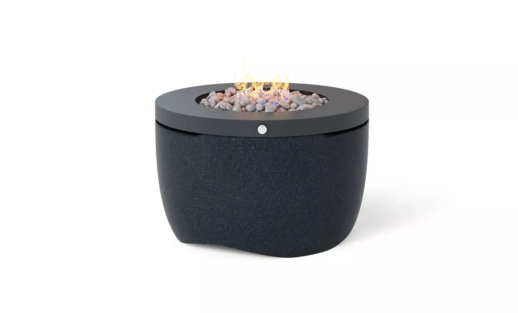 Ledge Lounger Halo Firepit