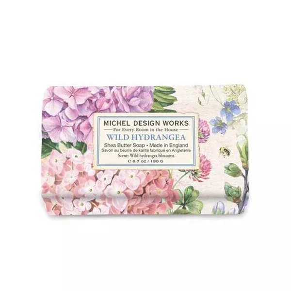 Michel Design Works Wild Hydrangea Medium Bath Soap