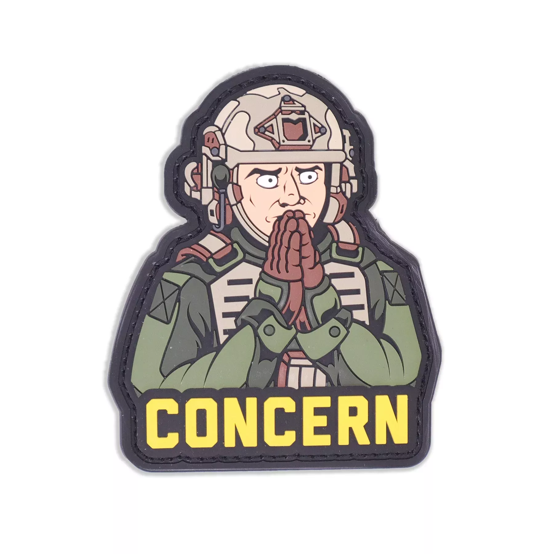 Mil-Spec Monkey Concern Morale Patch PVC