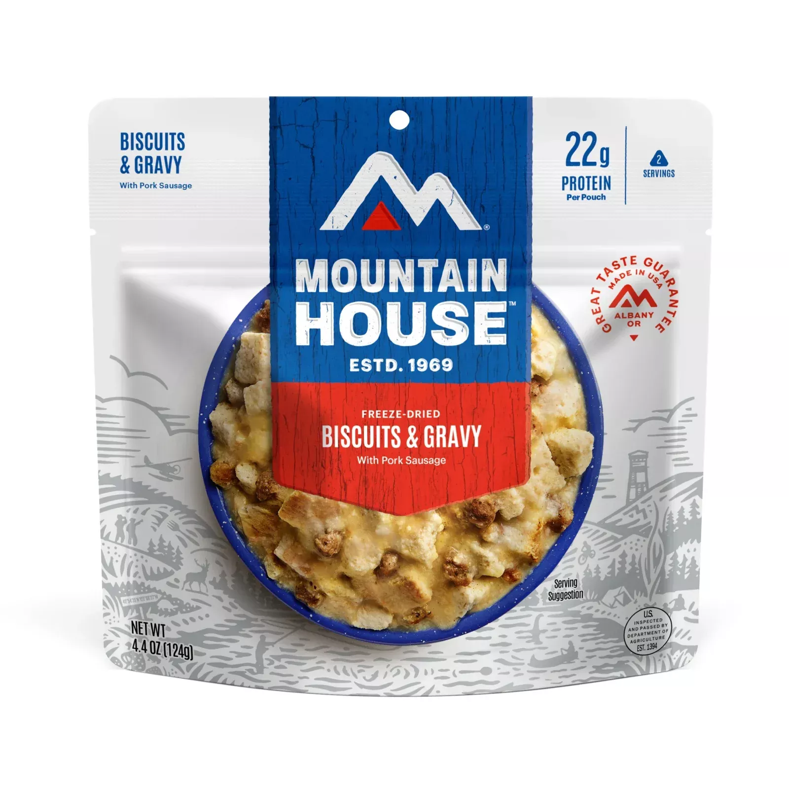 Mountain House Biscuits & Gravy Pouch