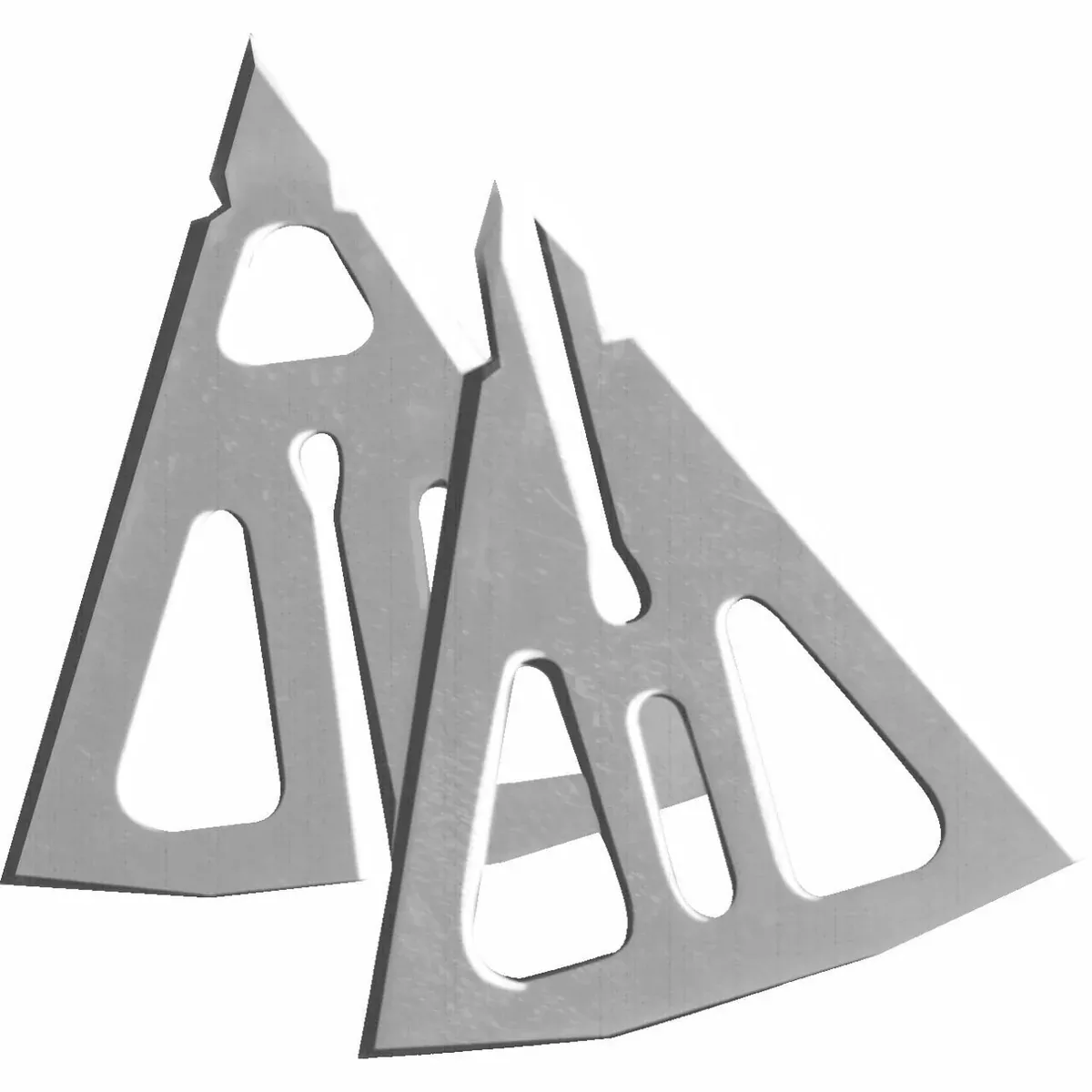 Muzzy 4-Blade 90 Grain Broadhead Replacement Blades - 6 Sets of Blades