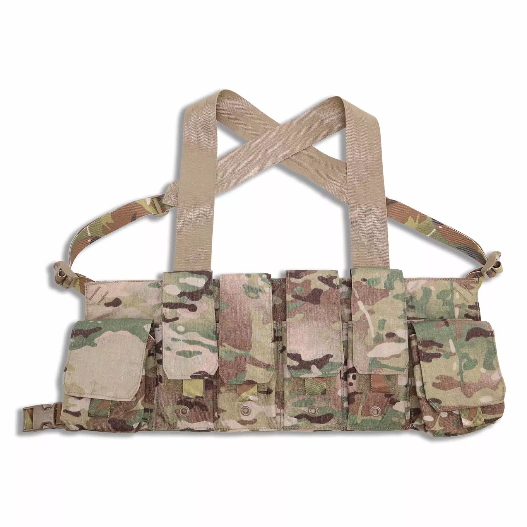Offbase Basics Seatbelt Chest Rig - Multicam