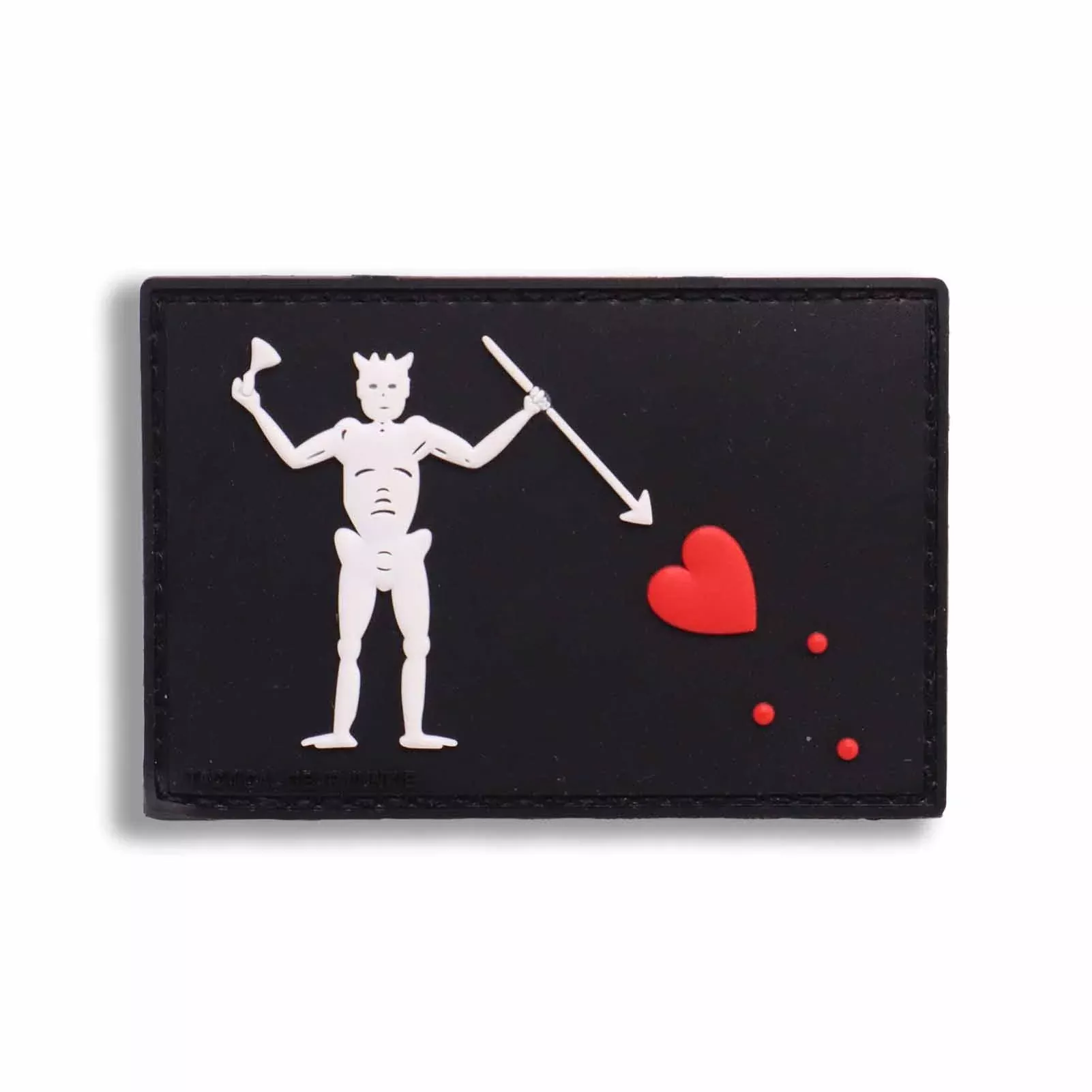 Offbase Edward Teach Blackbeard Pirate PVC Flag Patch