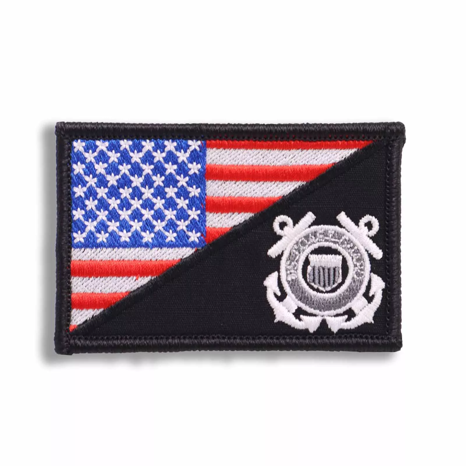 Offbase USCG Coast Guard USA Flag Patch