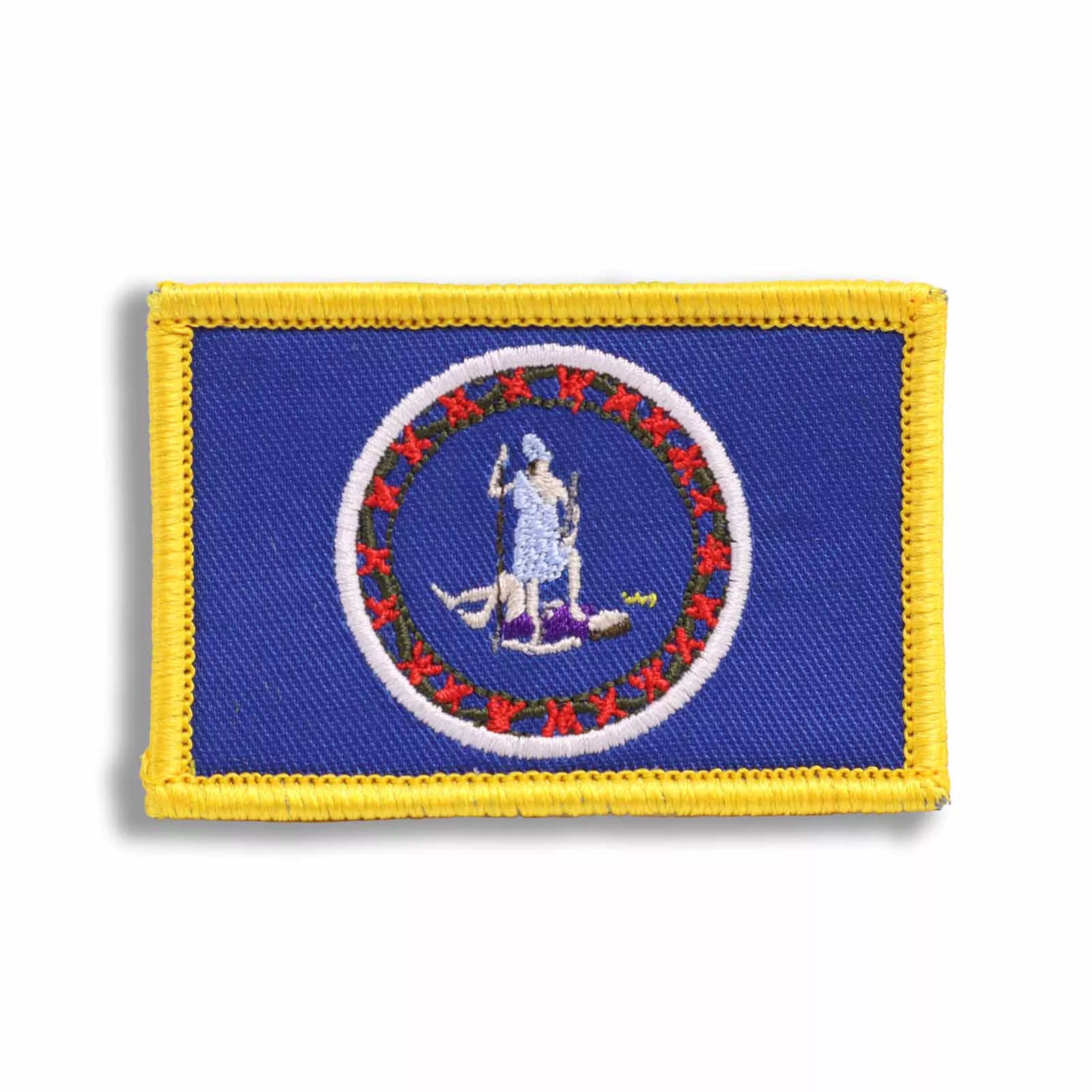 Offbase Virginia VA State Flag Patch