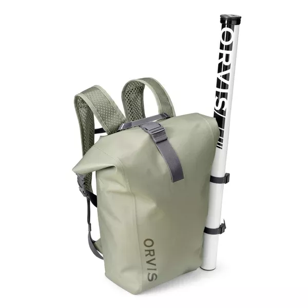 Orvis Waterproof Roll Top Backpack / Cloudburst