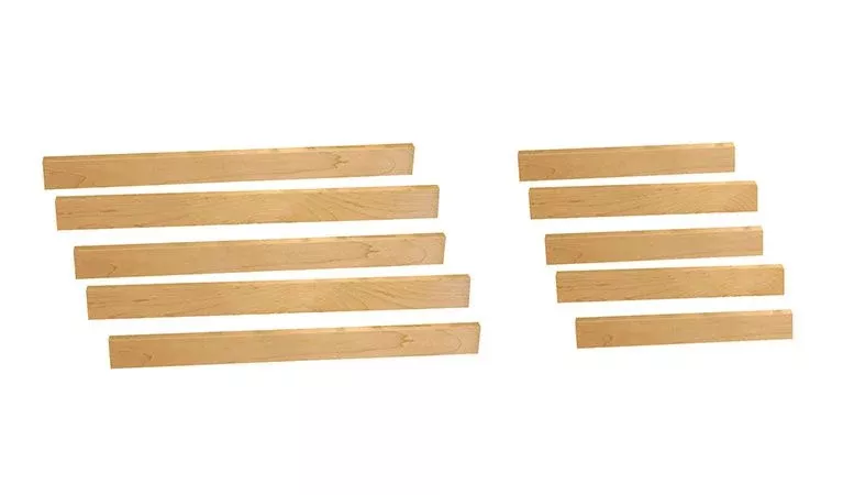 Perlick 67115 Unfinished Maple Wine-Shelf Fronts