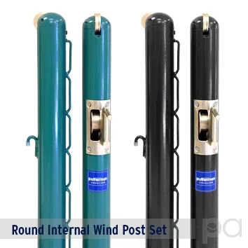 Pickleball Round Internal Wind Post Set by Putterman