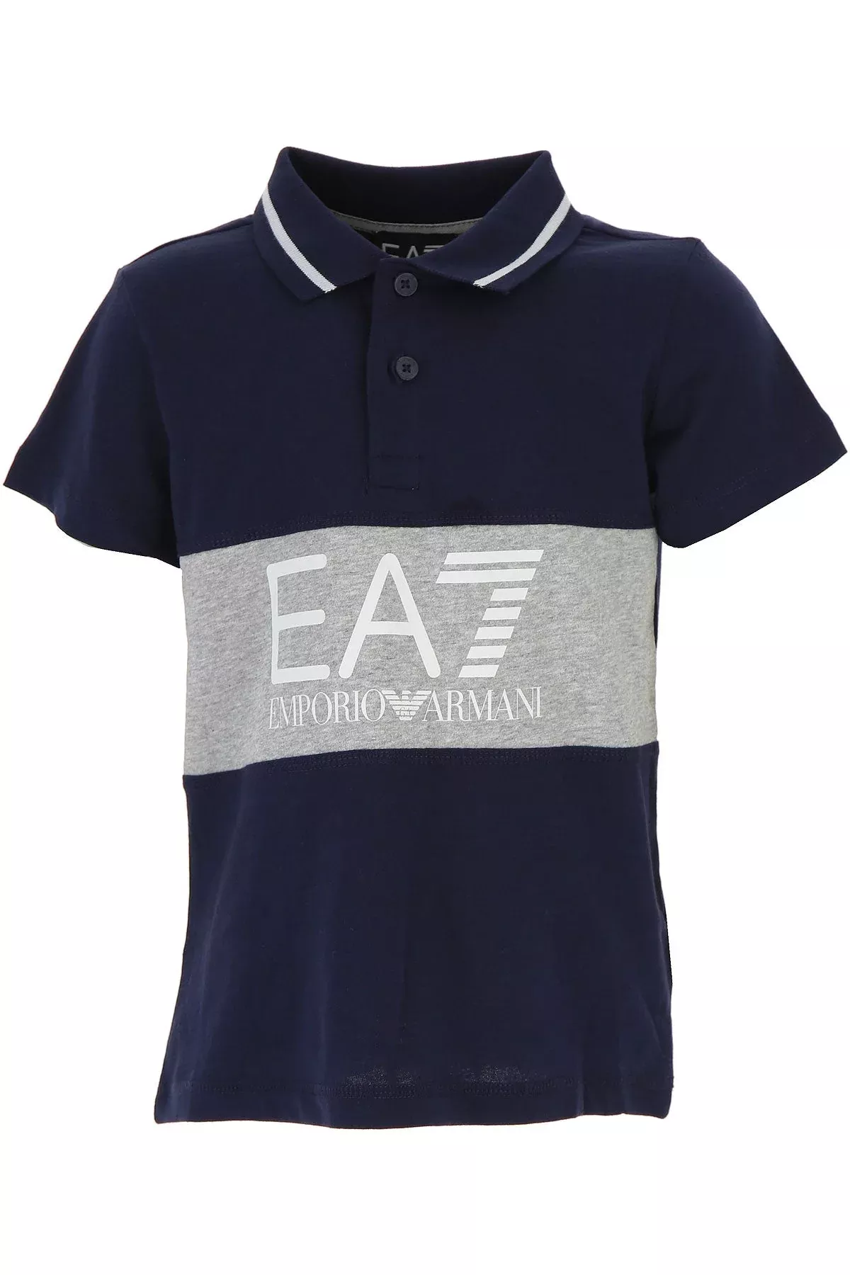 Polo EA7 Emporio Armani Junior - Bleu