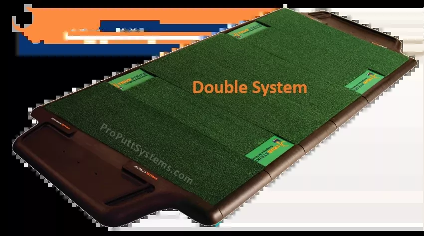 Pro Putt Systems True Strike Double Model Hitting Mat
