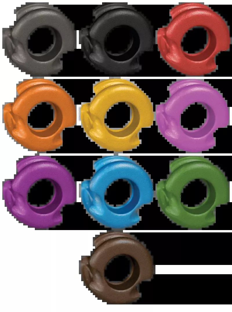 RAD Peep Sight Super Deuce 38 Ultra Aluminum Pink 3/16"